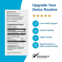 Xtendlife Total Liver Care vegan formulation product image emphasizes plant-based wellness