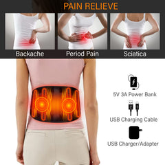 XuanMei GR back brace providing warm relief at home.