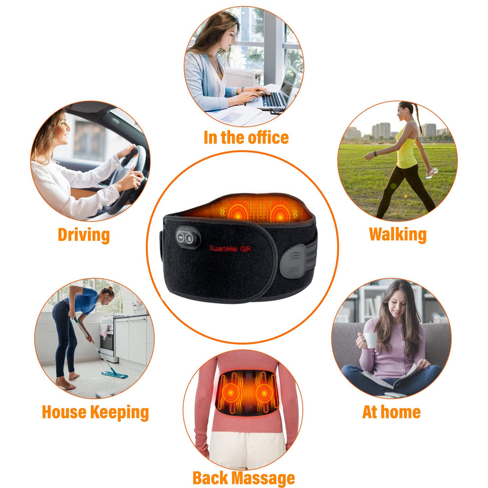 XuanMei GR heating pad with 5V 10000mAh power bank.