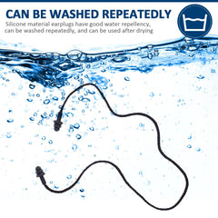 Xuhal reusable earplugs deliver long-lasting use and easy drying after washing.