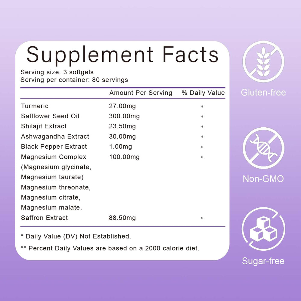 XUHUIT saffron daily-dose spoon portion demonstrates convenient serving