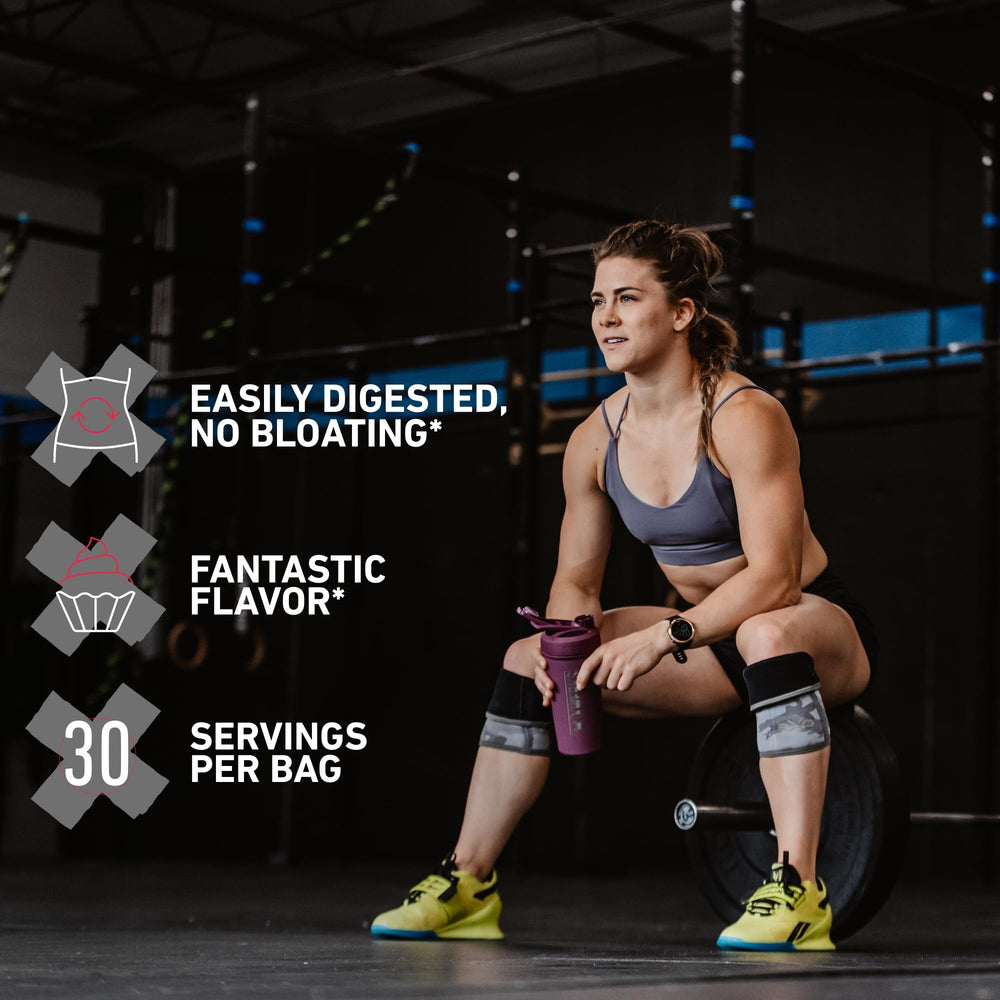 XWERKS Grow whey with label detail emphasizing keto and paleo friendly nutrition.