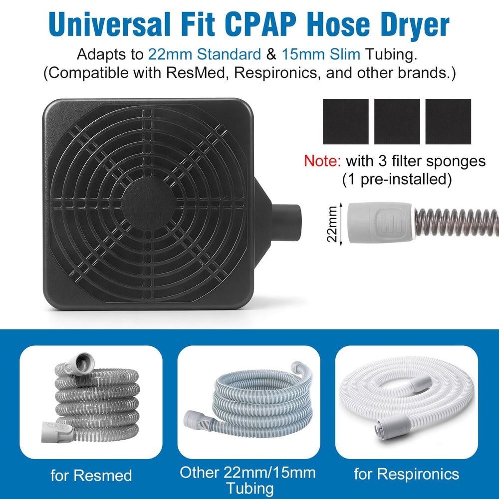 Xykzra dual hose hanger organizes hoses and masks after cleaning