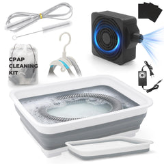 Xykzra 9-pack CPAP cleaning kit hose dryer ready for quick nightly drying