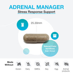 XYMOGEN Adrenal Manager rhodiola rosea extract close-up.