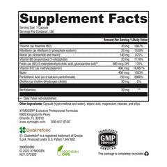 XYMOGEN B Activ allergen-free label and packaging