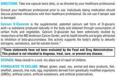 XYMOGEN Calcium D-Glucarate in-use on a wellness routine.
