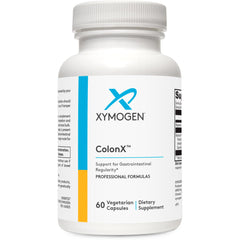 XYMOGEN ColonX bottle cap close for convenient daily dosing.