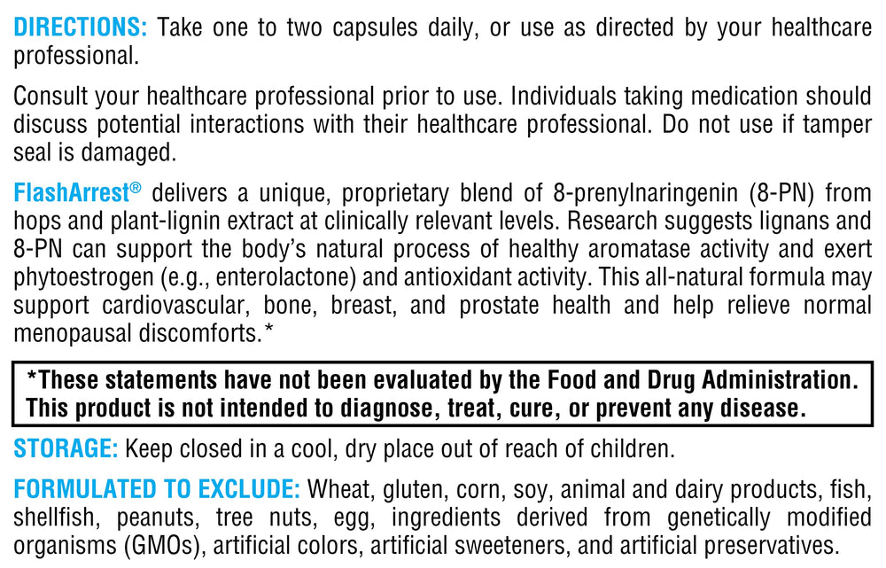 XYMOGEN FlashArrest capsules close up illustrates product texture and easy intake