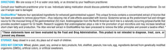 XYMOGEN GlutAloeMine arabinogalactan powder shown as gut microflora support.