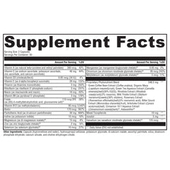 XYMOGEN Metabolism Basix capsules close-up shows easy dosing