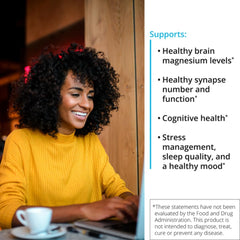 OptiMag Neuro powder-texture highlights clean unflavored formula ideal for beverages.