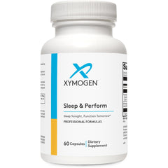 xymogen sleep & perform bottle view highlighting relaxation support