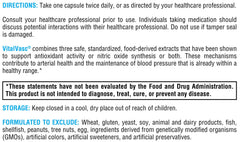 XYMOGEN VitalVasc grape seed image emphasizes vascular antioxidant benefits.