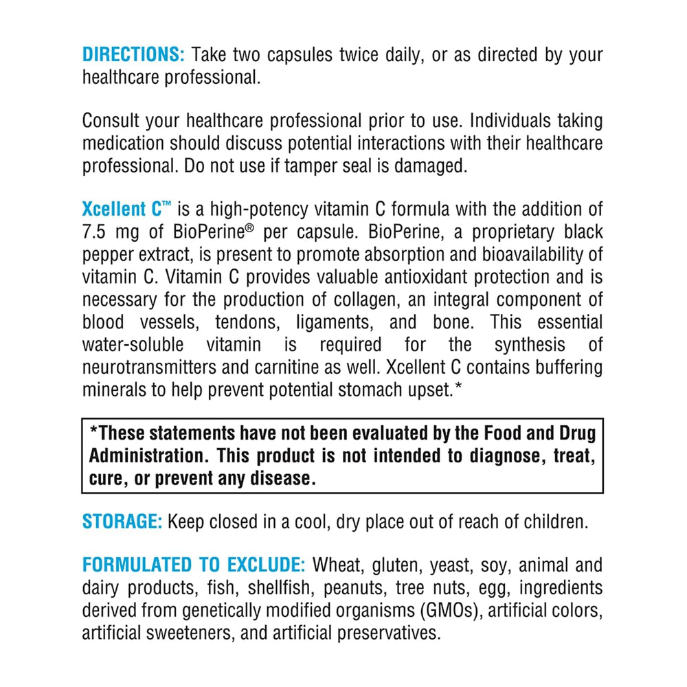 XYMOGEN Xcellent C bioperine-absorption-graphic emphasizes enhanced nutrient uptake.