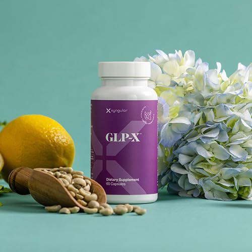 Xyngular GLP-X capsules in bottle suggest daily wellness use.