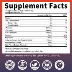 YAAHARO Nitric Oxide supplement with L-Arginine supports workout stamina.