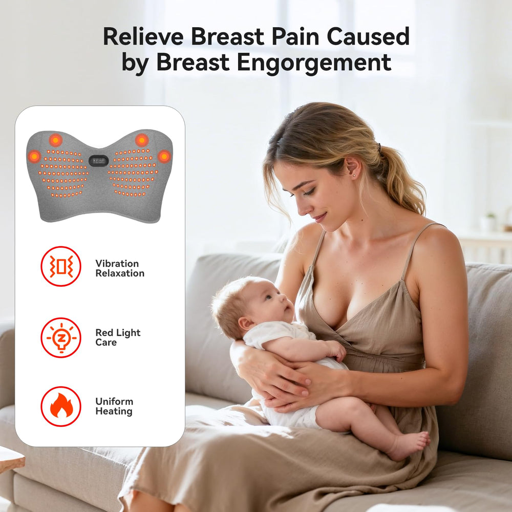 Yabuu breast pad with adjustable Velcro fit for a snug, adaptive hold.