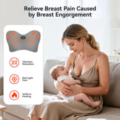 Yabuu breast pad with adjustable Velcro fit for a snug, adaptive hold.