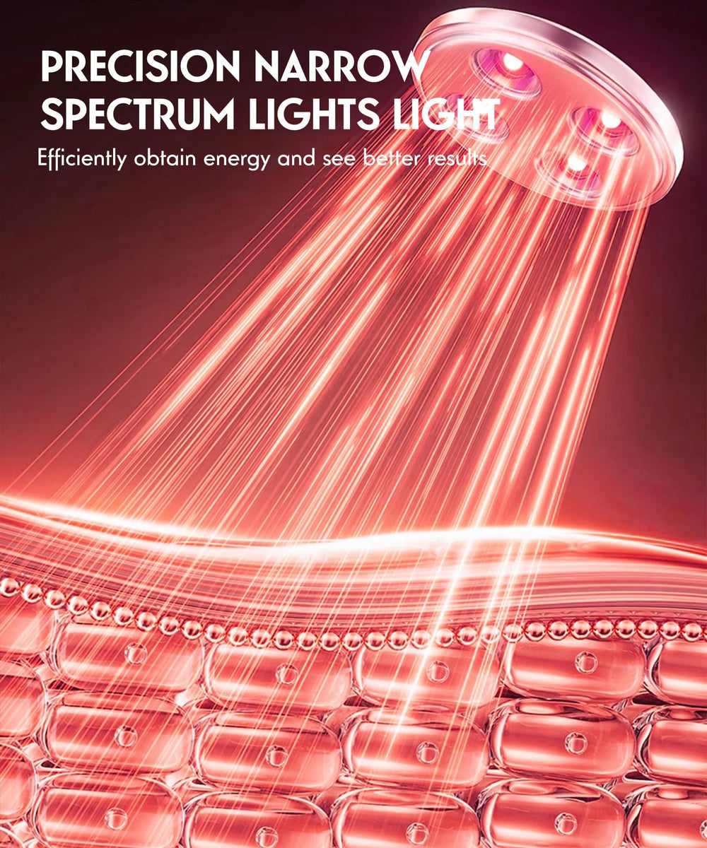 Yahi yellow light mode enhances skin tone and radiance