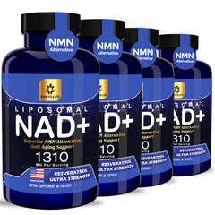 YAM Health liposomal NAD bottle front view for energy support
