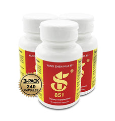 Yang Zhen Hua 851 bottle with 240 capsules, complete protein source for daily nutrition