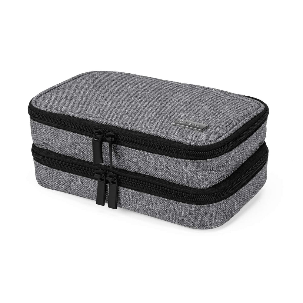 Yarwo insulin cooler travel case back panel with reinforced protection.