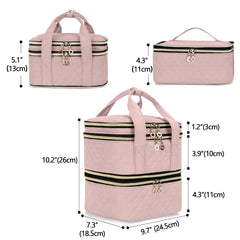 YARWO transparent pocket stores masks and instructions for quick access