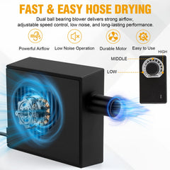 YCQDDA CPAP Hose Dryer offers one-step plug-in operation.