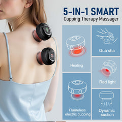 Yepfom two massage heads bundled for versatile body massage.