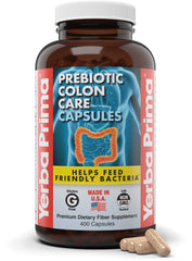 Yerba Prima Colon Care bottle front view supports daily digestive comfort