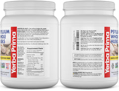 Yerba Prima psyllium husk sprinkled into cereals and baking.