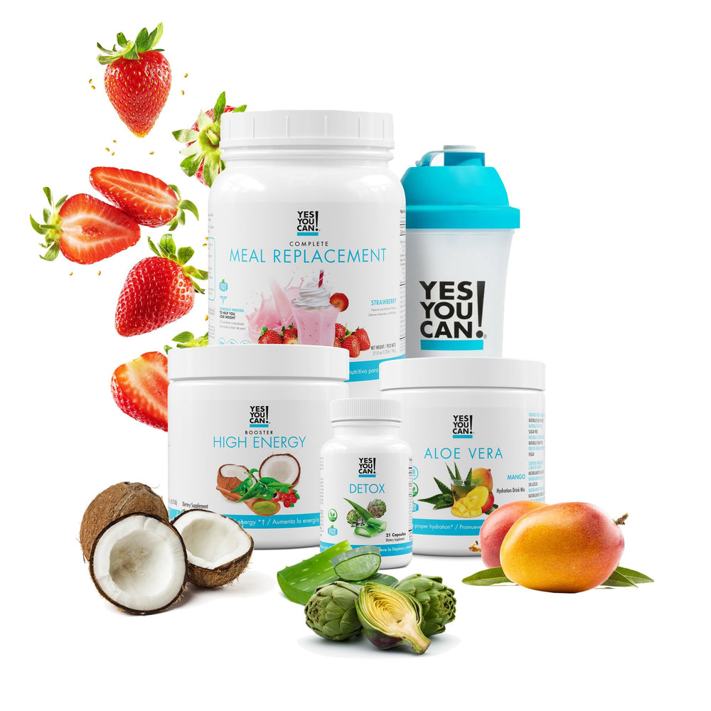 Yes You Can Detox Plus Kit bottle front for convenient wellness onboarding.