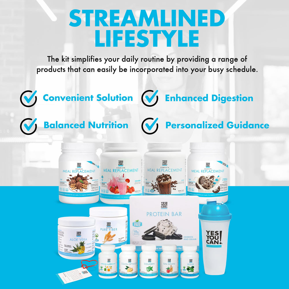 Yes You Can! diet supplements tablets imply daily wellness support.