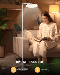 Yikola lamp height adjustable for versatile placement.