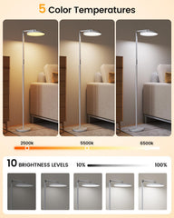 Yikola lamp tilting up to 340 degrees for precise aiming.