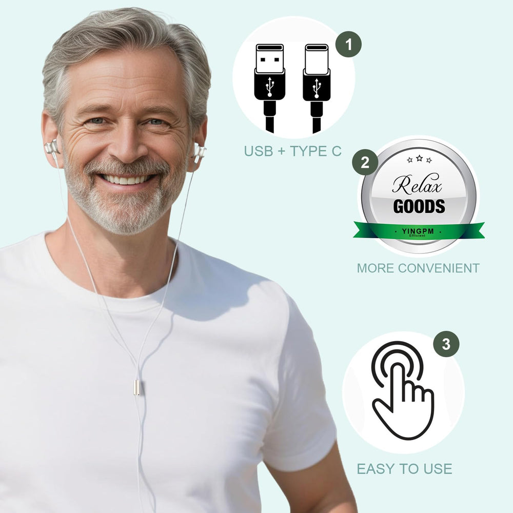YINGPM USB-C recharge port for on-the-go power