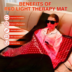 YIPFREE 660nm red light is visible and warms the skin during use