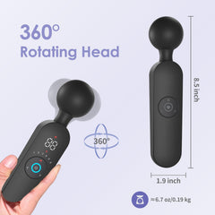 YIXIUTEN massager LED indicator shows battery status at a glance