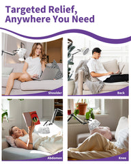 Flexible arm in action enables precise positioning.