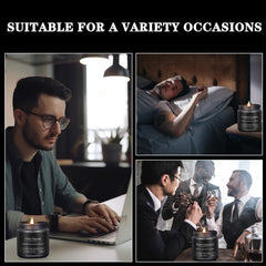 YMing bedroom scene suggests relaxing evenings with subtle, masculine scent