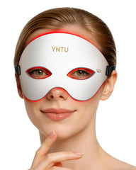 YNTU red-light eye mask front view for refreshed-looking eyes