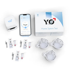 YO Refill 3-Tests Pack dispensing area showing test readiness for quick setup