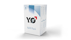 YO Refill 3-Tests Pack front view for easy at-home fertility tracking