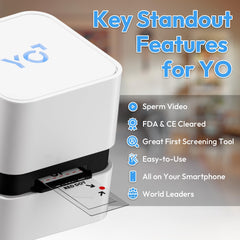 YO Refill 3-Tests Pack label for clear result tracking and dating