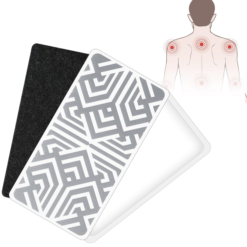 YOAPA reusable pain patch front view showing discreet, drug-free comfort