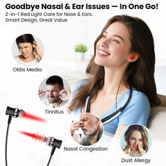 YOEYOU red light therapy ear canal covers for comfortable ear sessions.