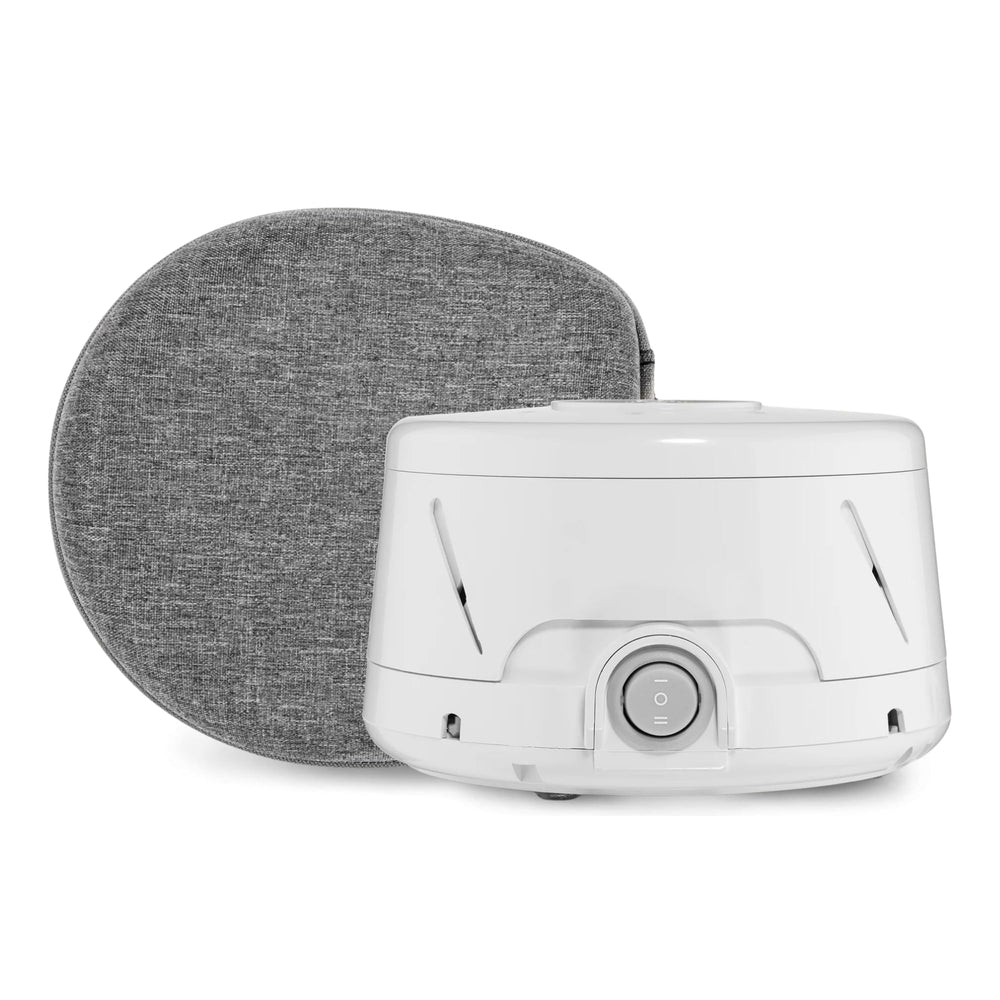 Yogasleep Dohm Classic front view for natural fan-based white noise at bedtime.