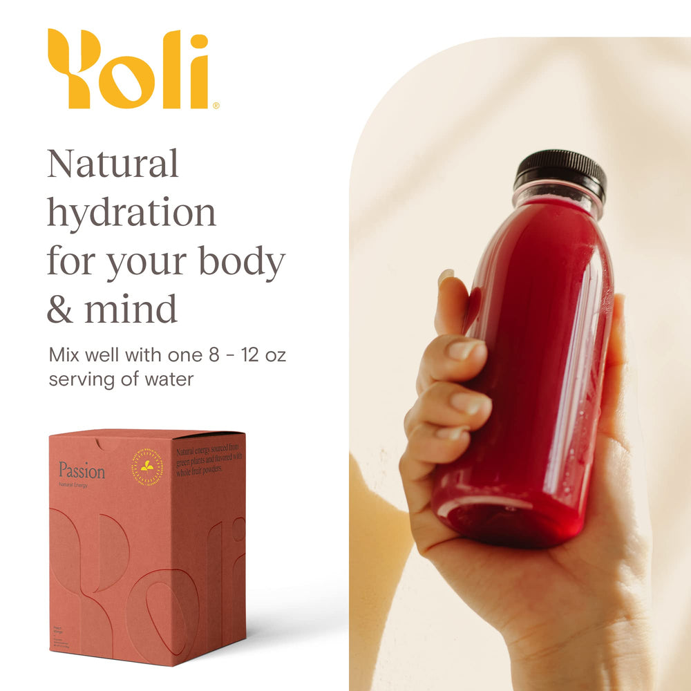 Pouring Yoli Passion into a bottle for daily endurance and concentration.
