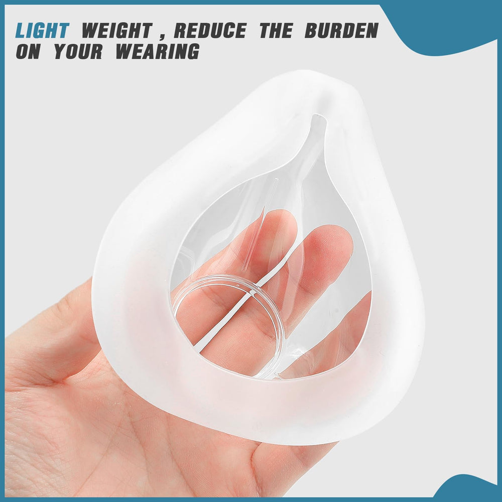 YONCOZY AirFit F20 magnetic clips enable quick on/off.
